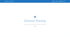 Desktop Screenshot of likoelek.com